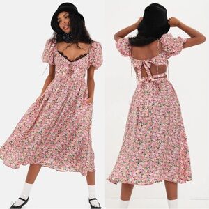 For Love And Lemons Isadora Midi Dress Size XS NWT